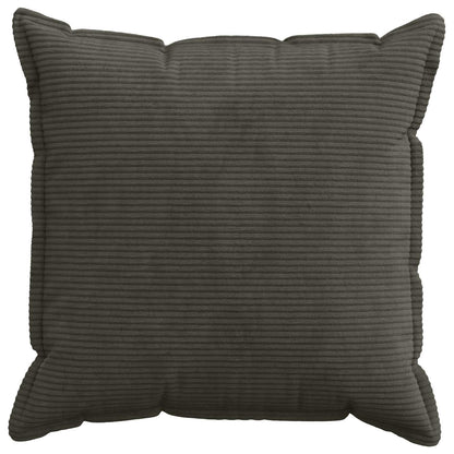 Kussensloop 2 st HOUTEN Antraciet 80 x 80 cm corduroy