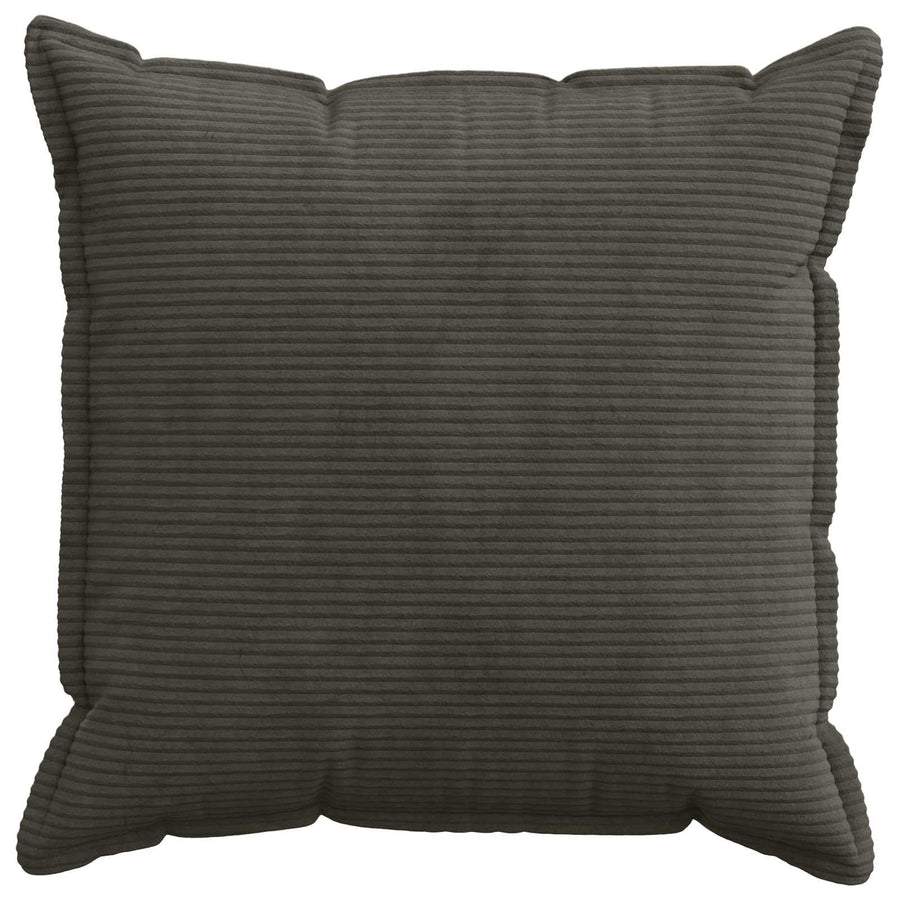 Kussensloop 2 st HOUTEN Antraciet 80 x 80 cm corduroy