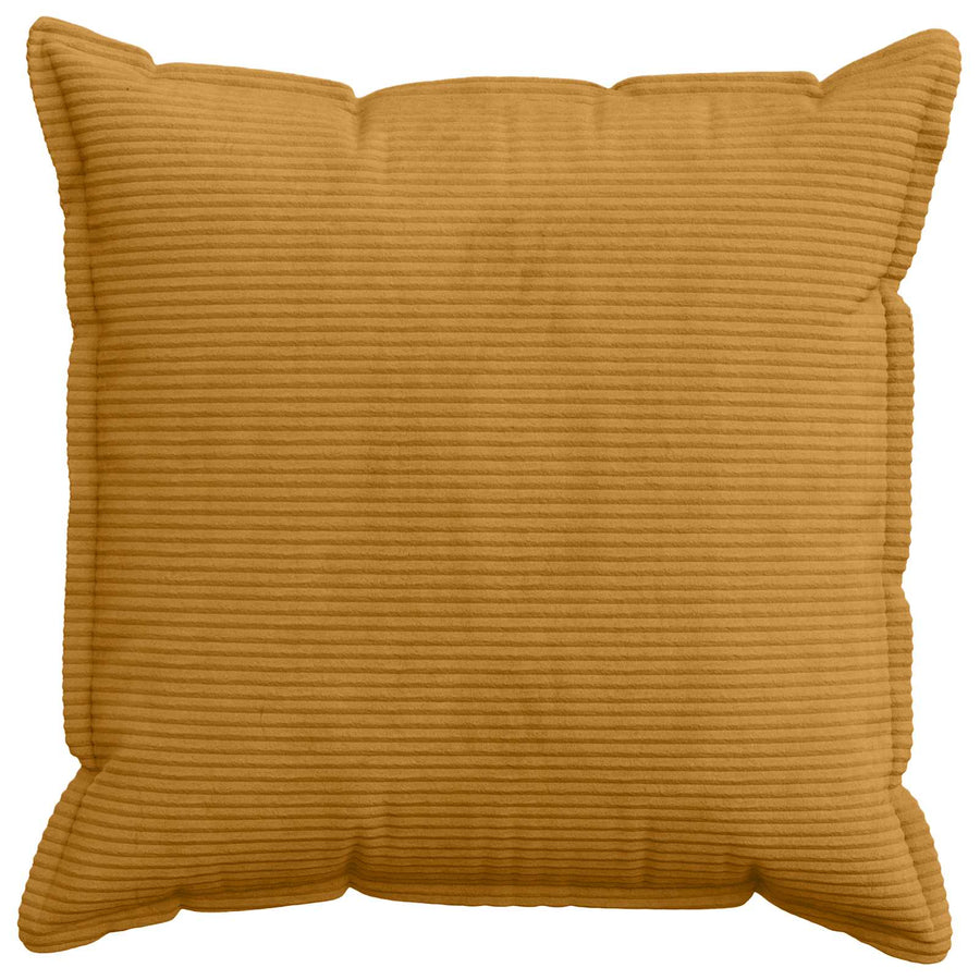 Kussensloop 2 st HOUTEN Geel 80 x 80 cm corduroy