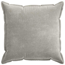 Kussensloop 2 st HOUTEN Lichtgrijs 80 x 80 cm Chenille Stof