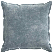 Kussensloop 2 st HOUTEN Lichtblauw 80 x 80 cm Chenille Stof