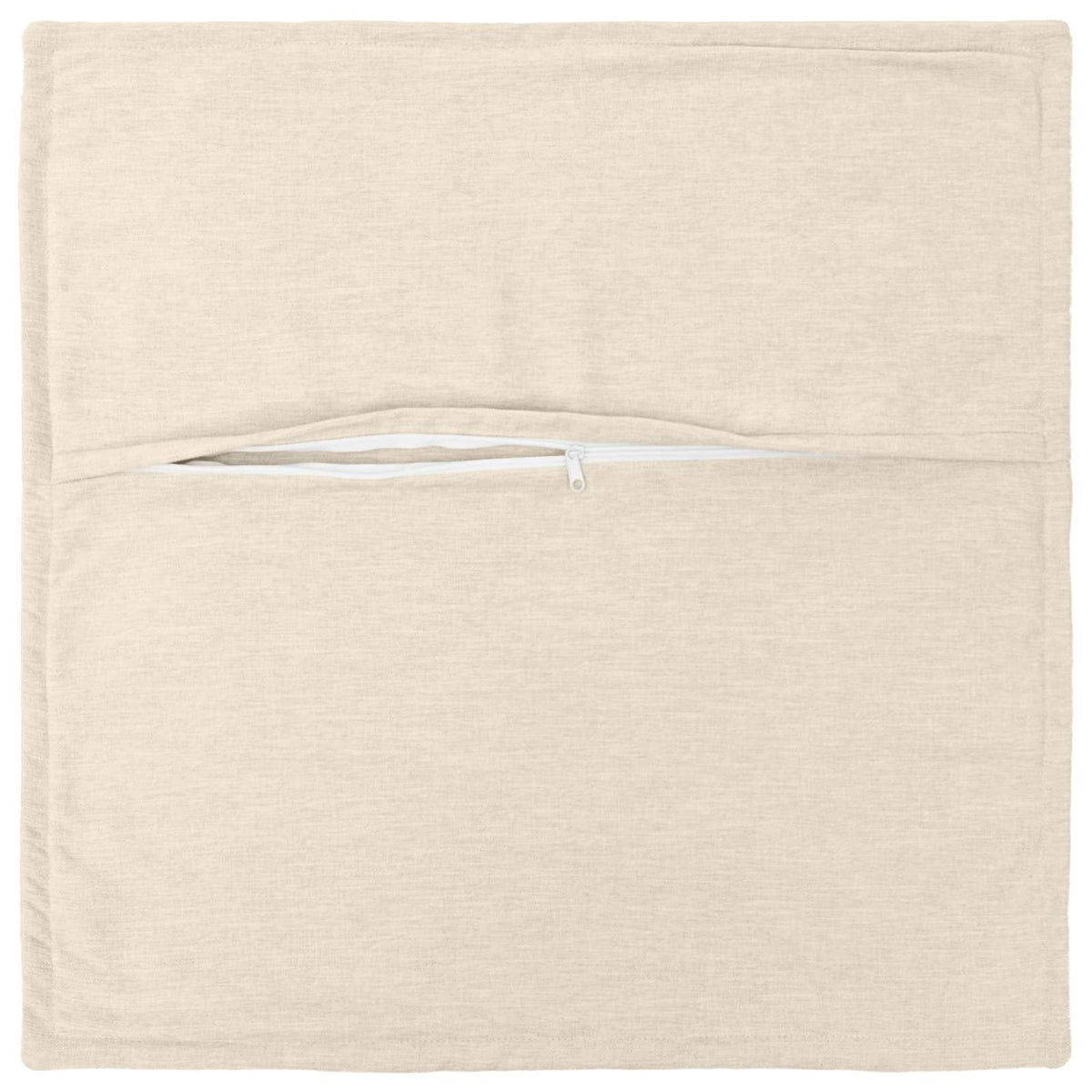 Kussensloop 2 st HOUTEN Crèmekleurig 80 x 80 cm Chenille Stof