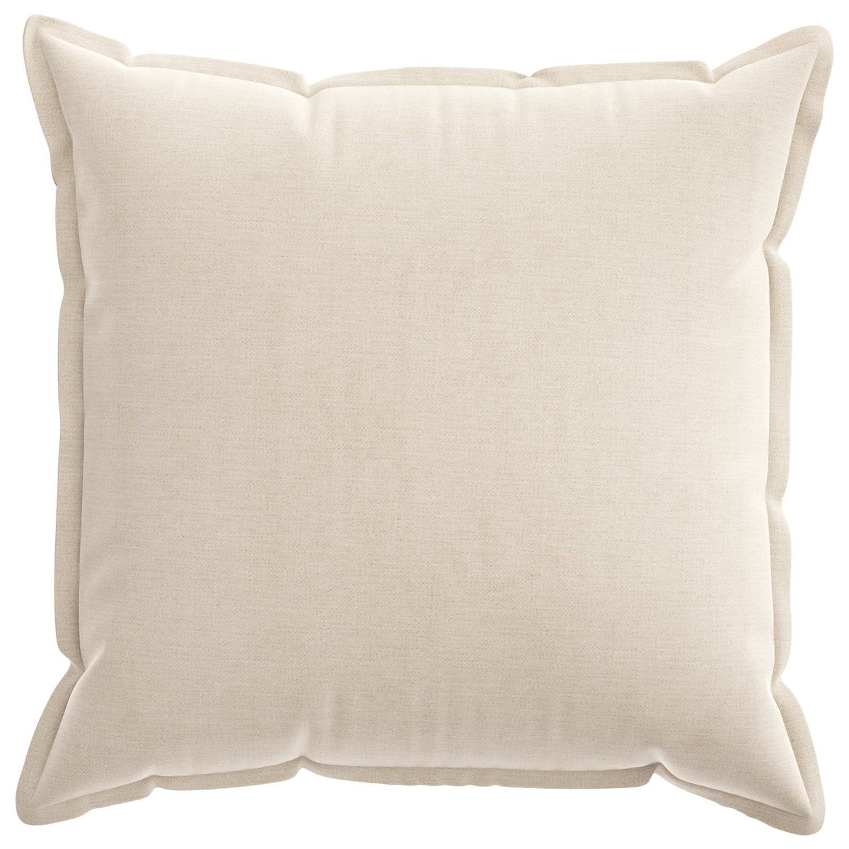 Kussensloop 2 st HOUTEN Crèmekleurig 80 x 80 cm Chenille Stof