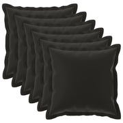 Kussensloop 6 st polyester 80x80 cm meerkleurig
