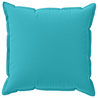 Kussensloop 6 st HOUTEN Turquoise 80 x 80 cm Polyester