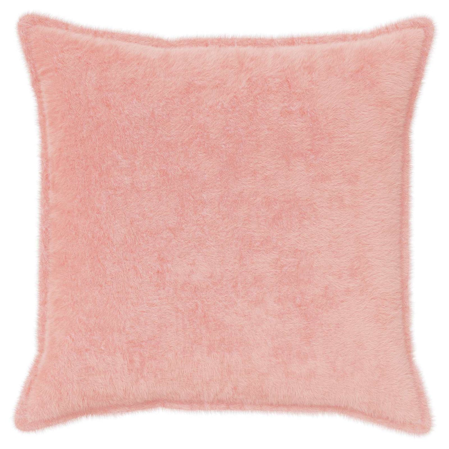 Kussensloop 6 st HOUTEN Roze 80 x 80 cm Nep Konijnenbont