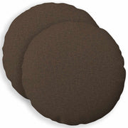 Kussensloop 2 st taupe Ø 30 cm