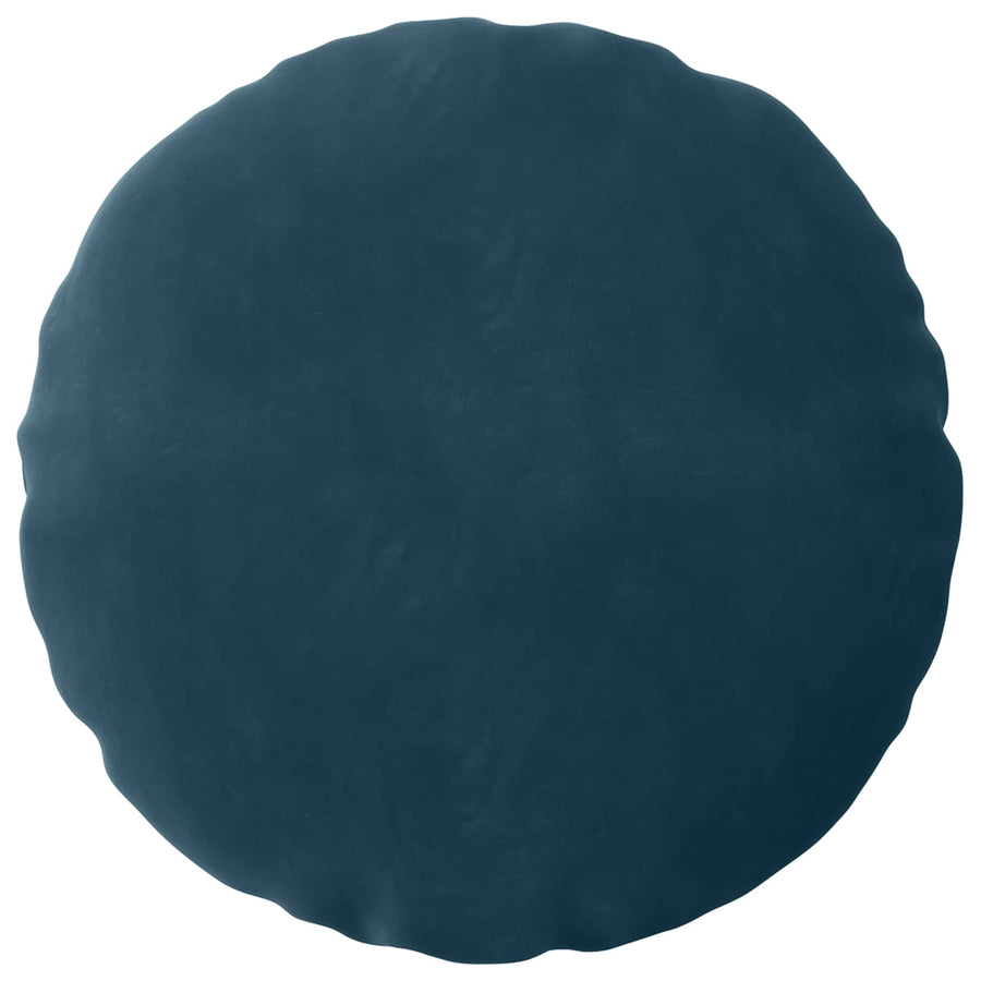 Kussensloop 2 pcs HEERLEN Blauw Ø 30 cm Fluweel