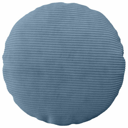 Kussensloop 2 pcs HEERLEN Blauw Ø 30 cm corduroy