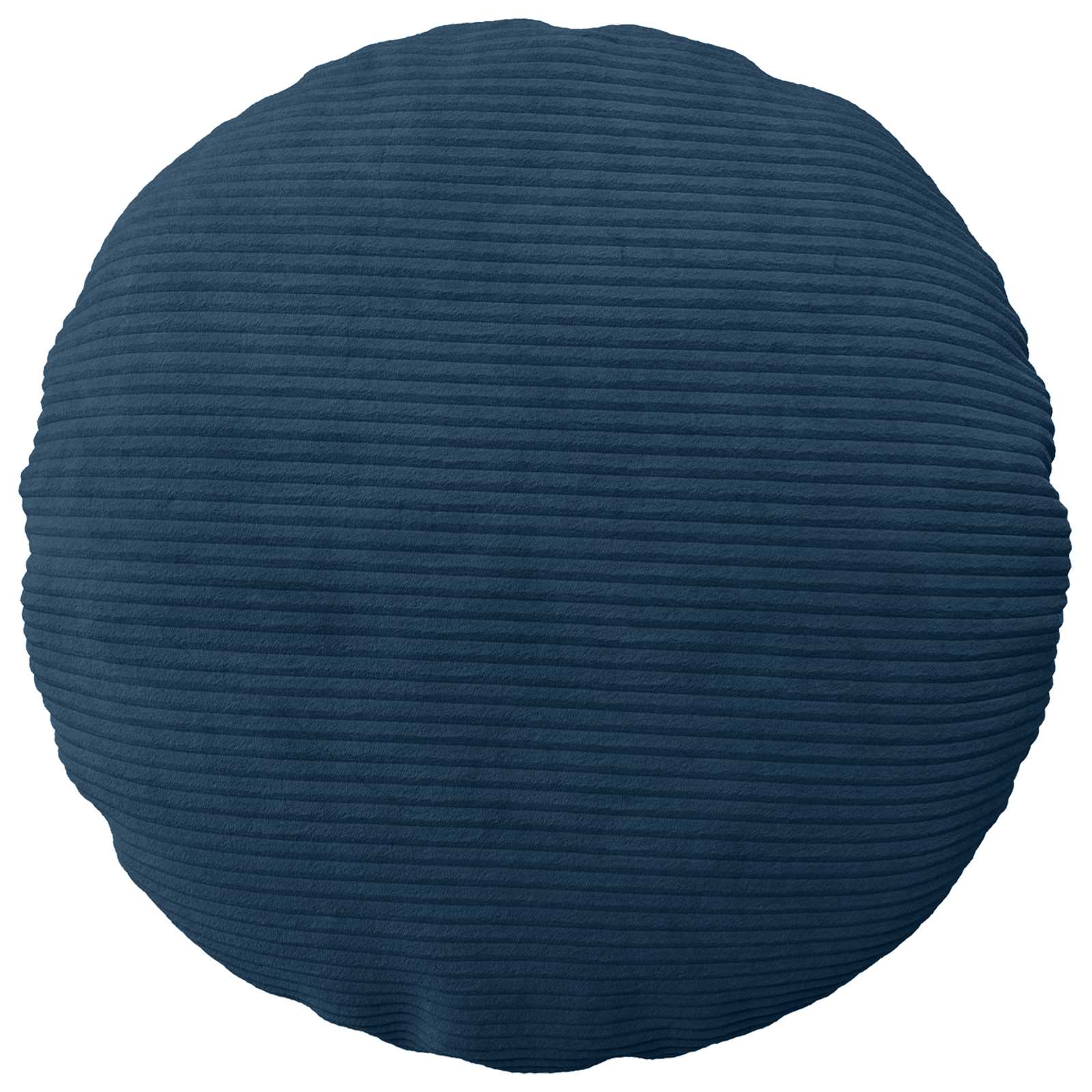 Kussensloop 2 pcs HEERLEN Marineblauw Ø 30 cm corduroy