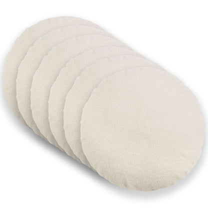 Kussensloop 6 pcs HEERLEN Crèmekleurig Ø 30 cm Bouclé