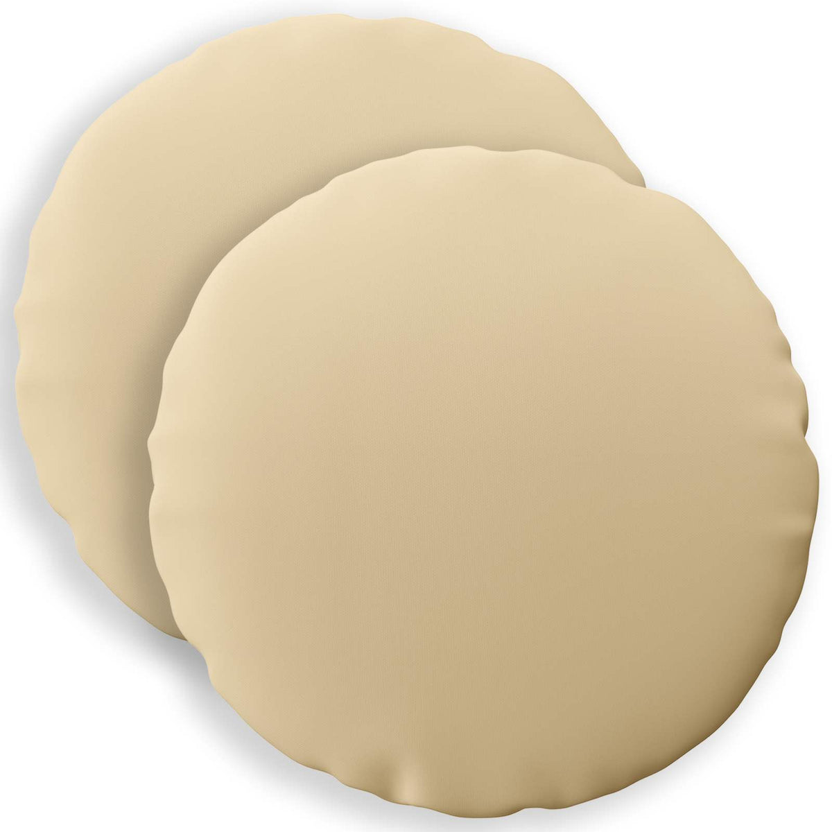 Kussensloop 2 pcs HEERLEN Beige Ø 30 cm Polyester