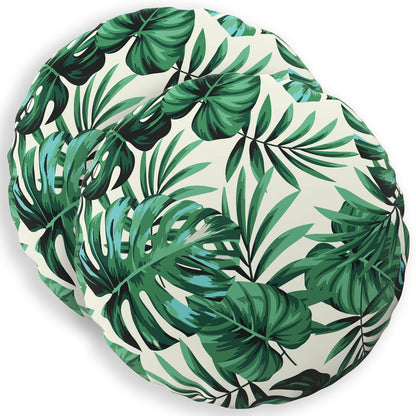 Kussensloop 2 pcs HEERLEN Bladpatroon Ø 30 cm Polyester