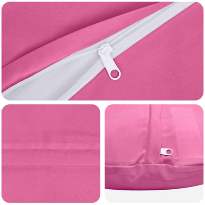 Kussensloop 6 pcs HEERLEN Roze Ø 30 cm Polyester