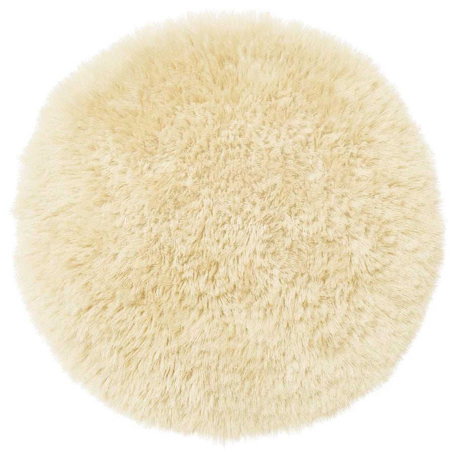 Kussensloop 2 pcs HEERLEN Crèmekleurig Ø 30 cm PV Fleece