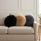 Kussensloop 2 pcs HEERLEN Zwart Ø 40 cm PV Fleece