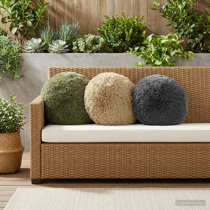 Kussen met kussen HEERLEN 6 st Groen PV Fleece