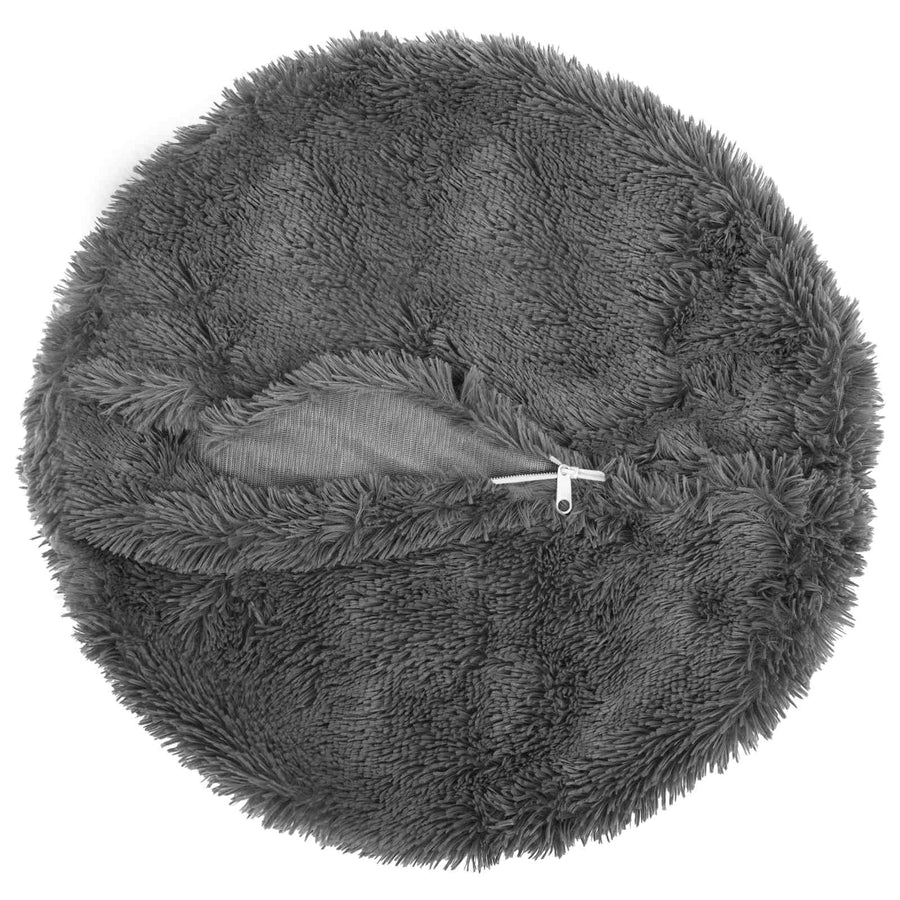 Kussensloop 6 pcs HEERLEN Lichtgrijs Ø 30 cm PV Fleece