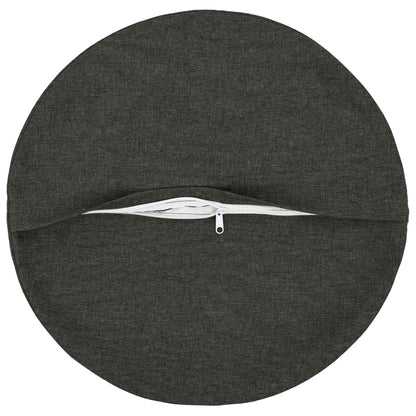 Kussensloop 2 pcs HEERLEN Donkergrijs Ø 40 cm