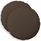Kussensloop 2 st taupe Ø 40 cm