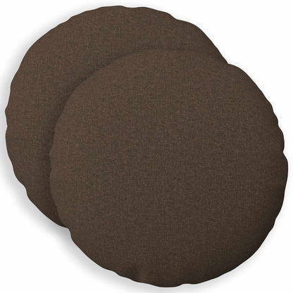 Kussensloop 2 st HEERLEN Taupe Ø 40 cm Stof