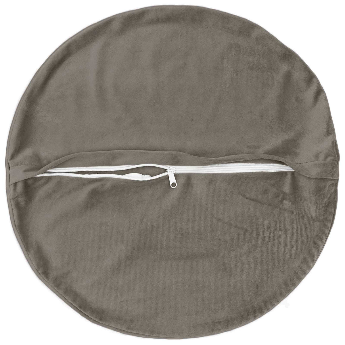 Kussensloop 6 pcs HEERLEN Lichtgrijs Ø 40 cm Fluweel