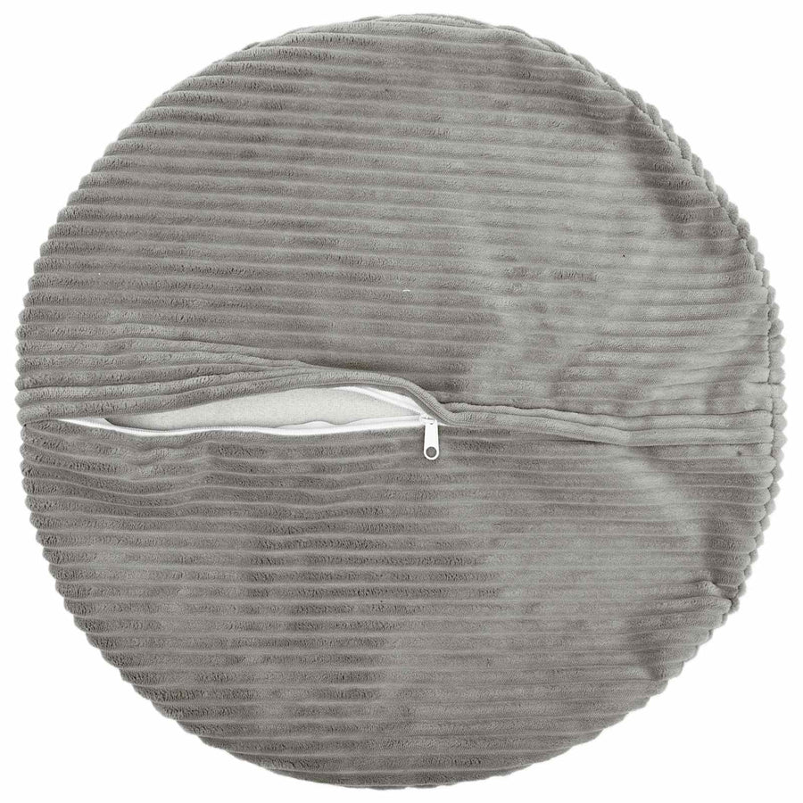 Kussensloop 2 pcs HEERLEN Lichtgrijs Ø 40 cm corduroy