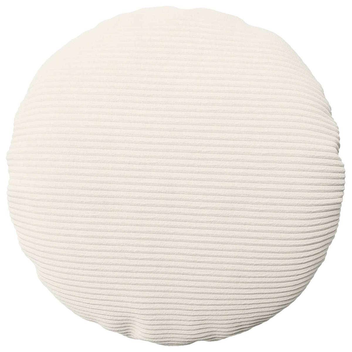 Kussensloop 2 pcs HEERLEN Crèmekleurig Ø 40 cm corduroy
