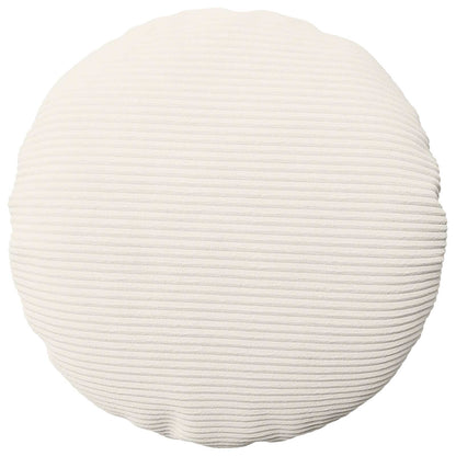 Kussensloop 2 pcs HEERLEN Crèmekleurig Ø 40 cm corduroy