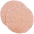 Kussensloop roze bouclé Ø 40 cm (2 stuks)