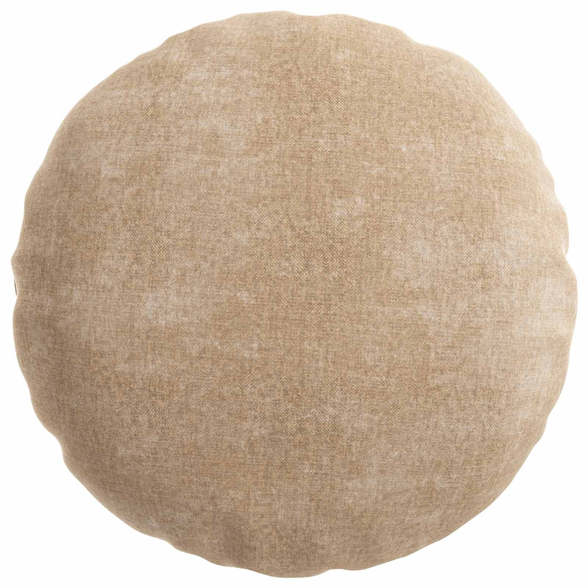 Kussensloop 2 st HEERLEN Taupe Ø 40 cm Chenille Stof