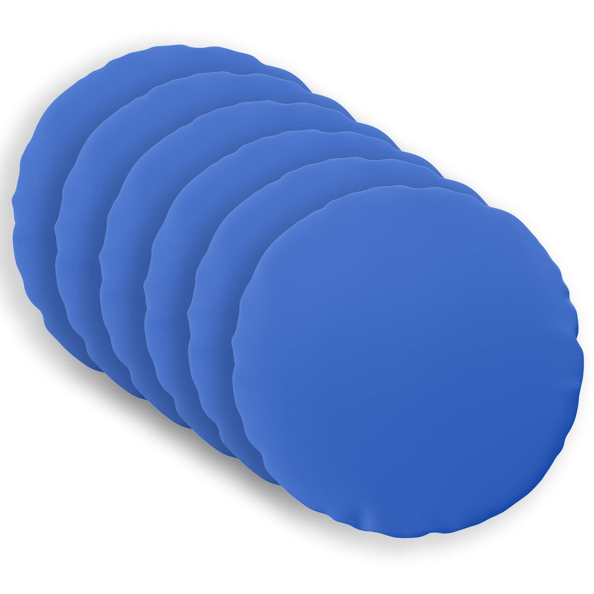 Kussensloop 6 pcs HEERLEN Koninklijk Blauw Ø 40 cm Polyester