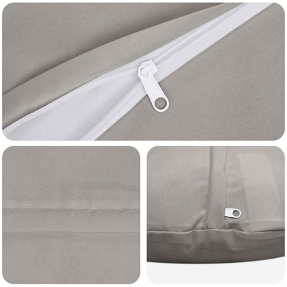 Kussensloop 2 pcs HEERLEN Grijs Ø 40 cm Polyester