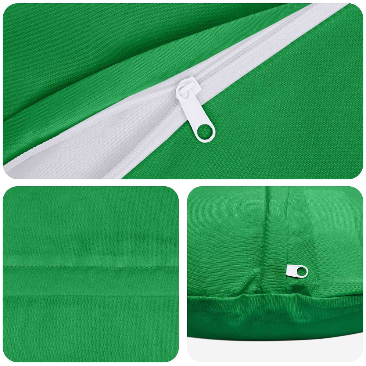 Kussensloop 2 pcs HEERLEN Groen Ø 40 cm Polyester
