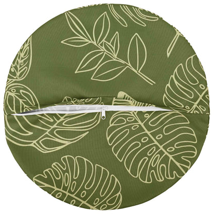 Kussensloop 6 pcs HEERLEN Bladontwerp Ø 40 cm Polyester
