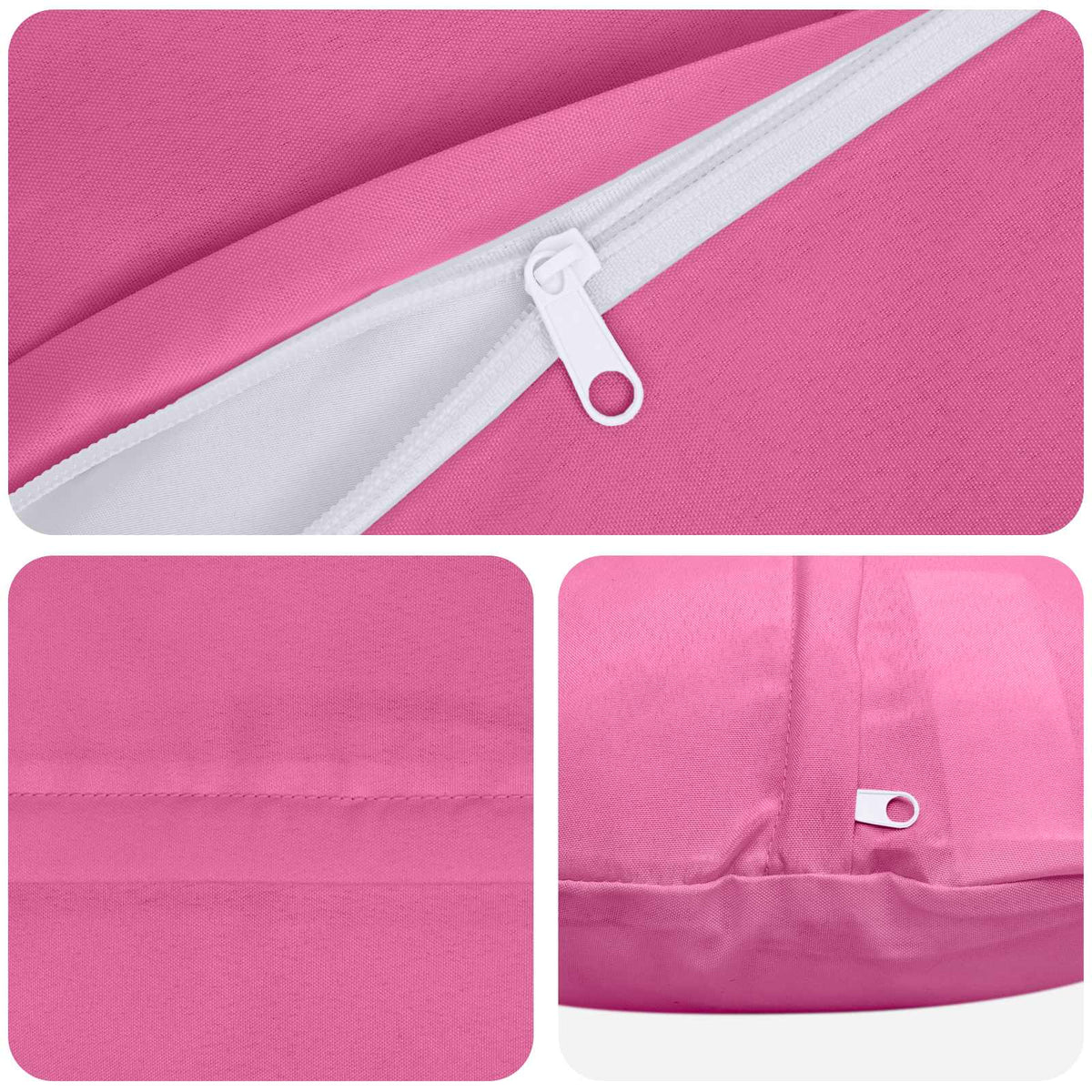 Kussensloop 6 pcs HEERLEN Roze Ø 40 cm Polyester