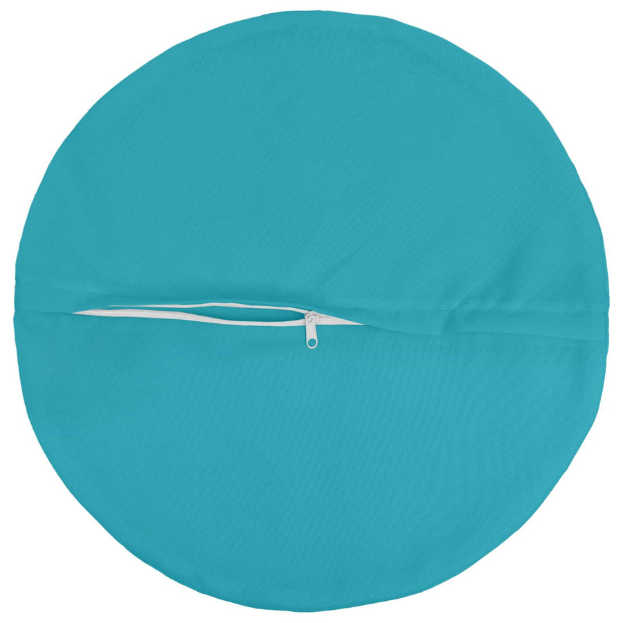 Kussensloop 2 pcs HEERLEN Turquoise Ø 40 cm Polyester
