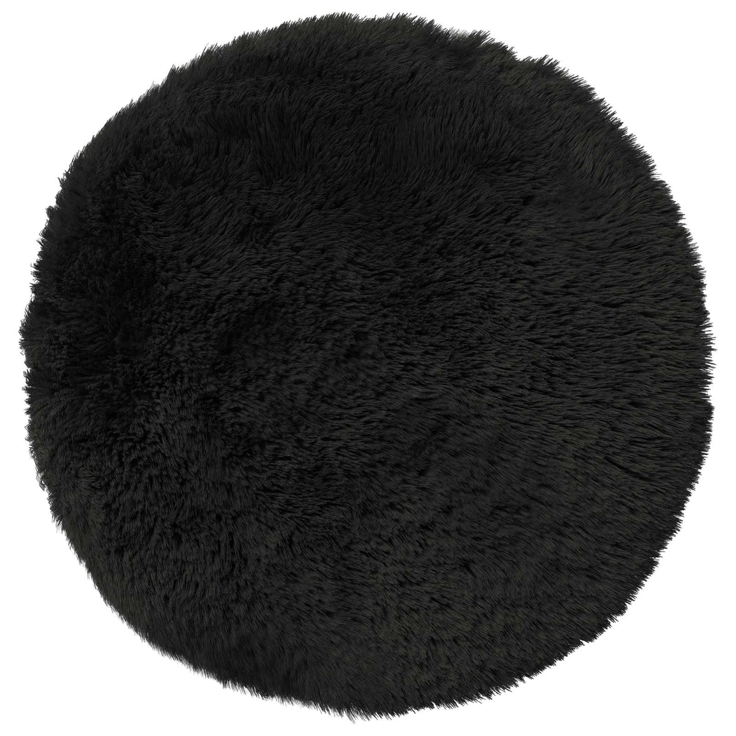 Kussensloop 2 pcs HEERLEN Zwart Ø 40 cm PV Fleece