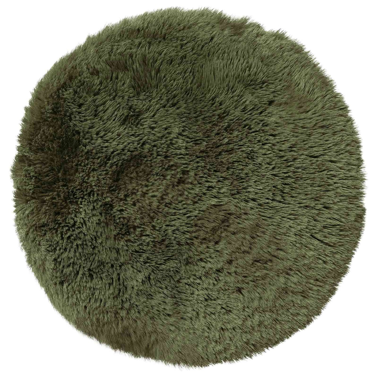Kussensloop 2 pcs HEERLEN Groen Ø 40 cm PV Fleece