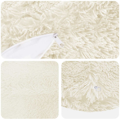 Kussensloop 6 pcs HEERLEN Wit Ø 40 cm PV Fleece