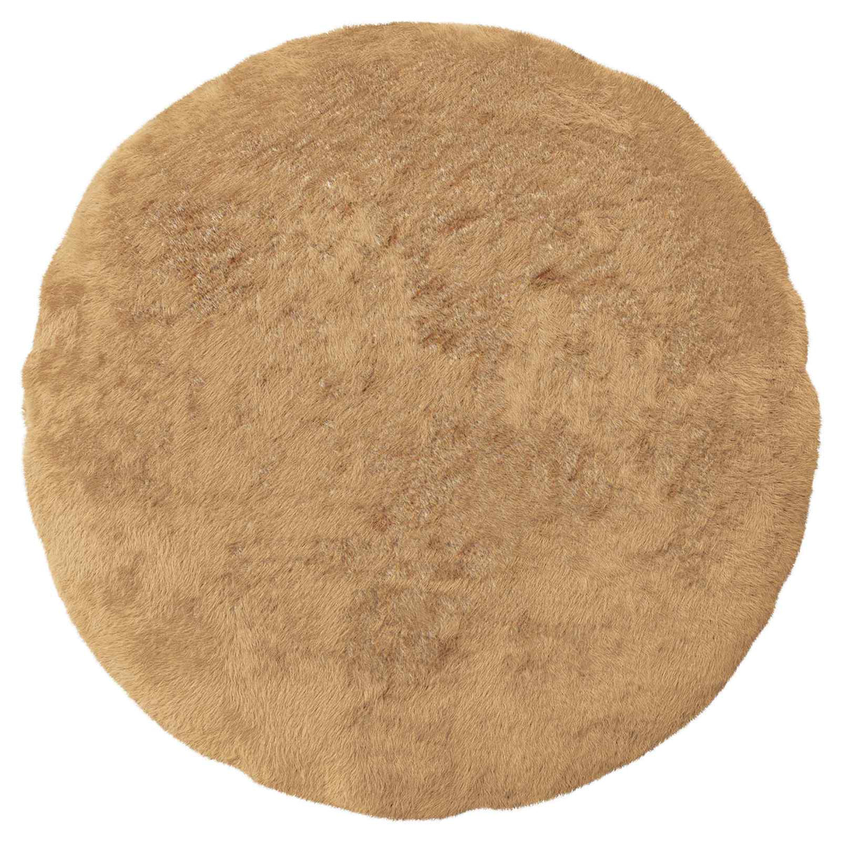 Kussensloop 2 st HEERLEN Taupe Ø 40 cm Nep Konijnenbont