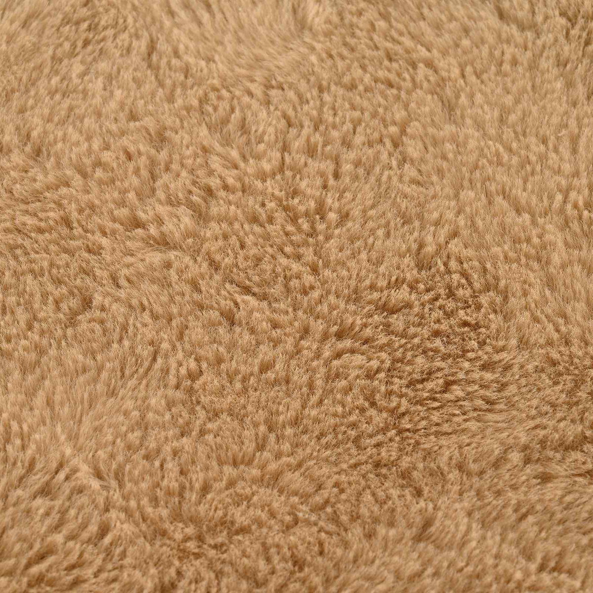 Kussensloop 2 st HEERLEN Taupe Ø 40 cm Nep Konijnenbont