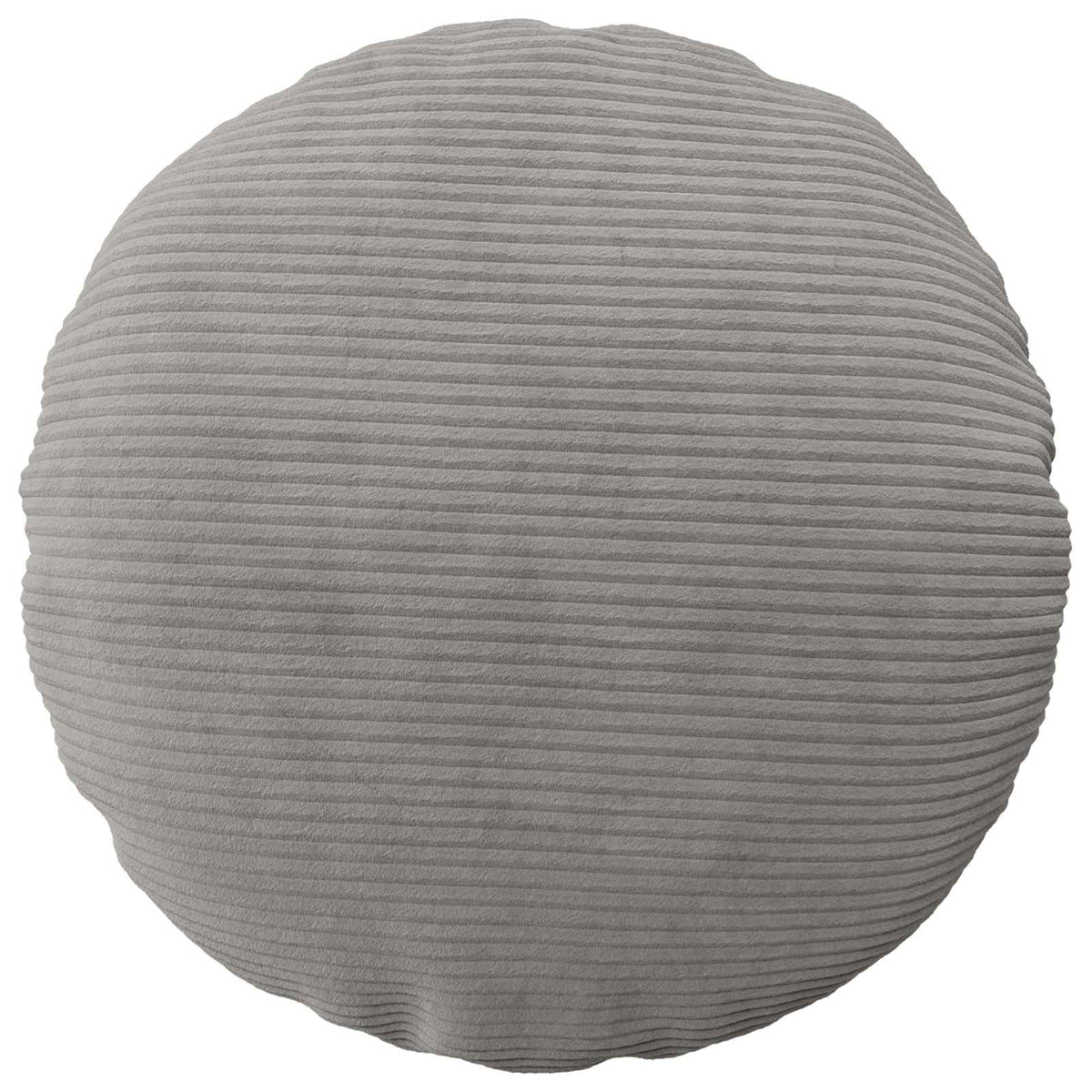 Kussensloop 2 pcs HEERLEN Lichtgrijs Ø 50 cm corduroy