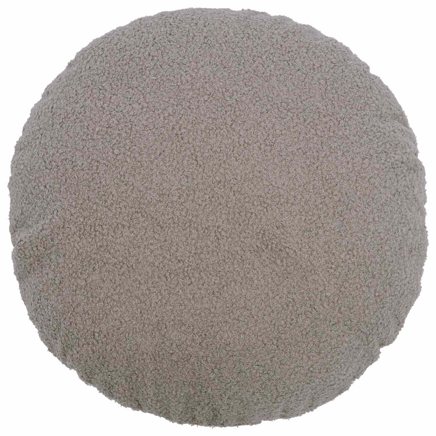 Kussensloop 6 pcs HEERLEN Lichtgrijs Ø 50 cm Bouclé