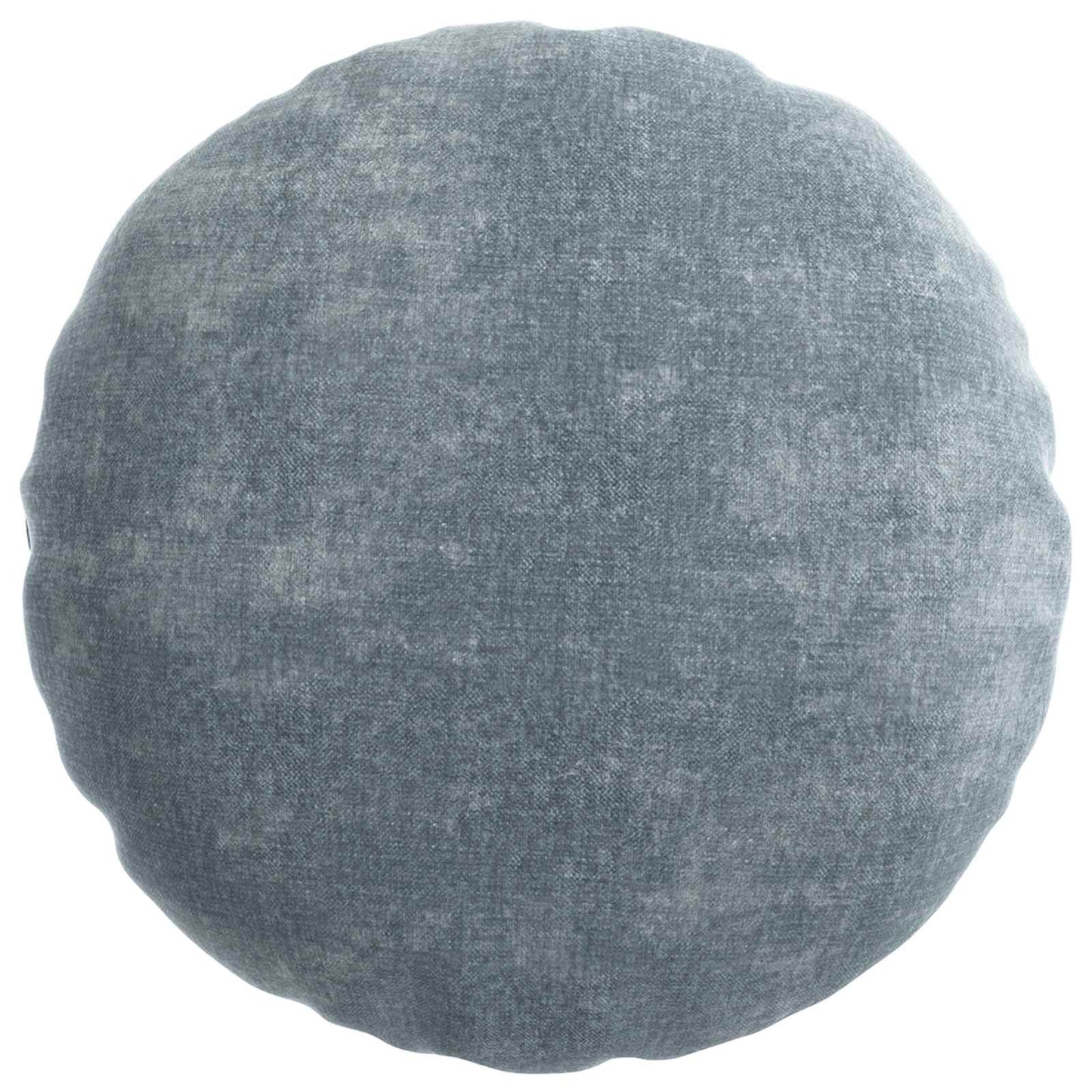 Kussensloop 2 st HEERLEN Lichtblauw Ø 50 cm Chenille Stof