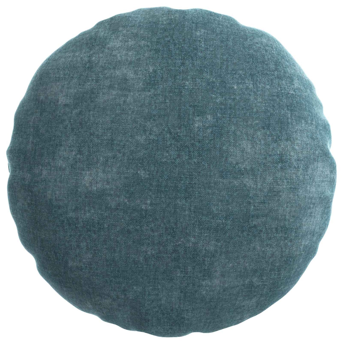Kussensloop 6 st HEERLEN Blauw Ø 50 cm Chenille Stof