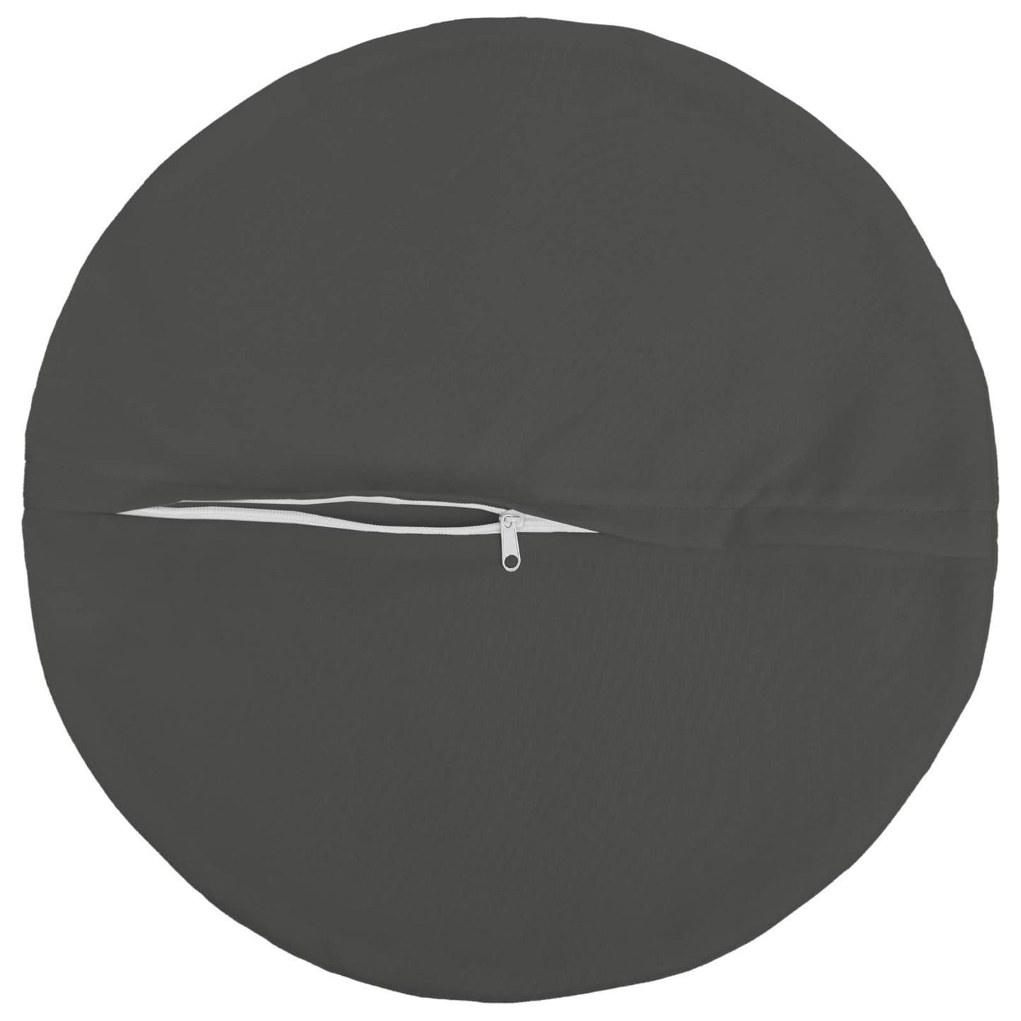 Kussensloop 6 pcs HEERLEN Antraciet Ø 50 cm Polyester