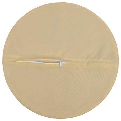 Kussensloop 6 pcs HEERLEN Beige Ø 50 cm Polyester