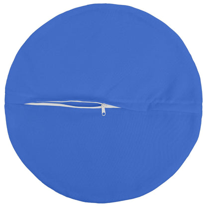 Kussensloop 2 pcs HEERLEN Koninklijk Blauw Ø 50 cm Polyester