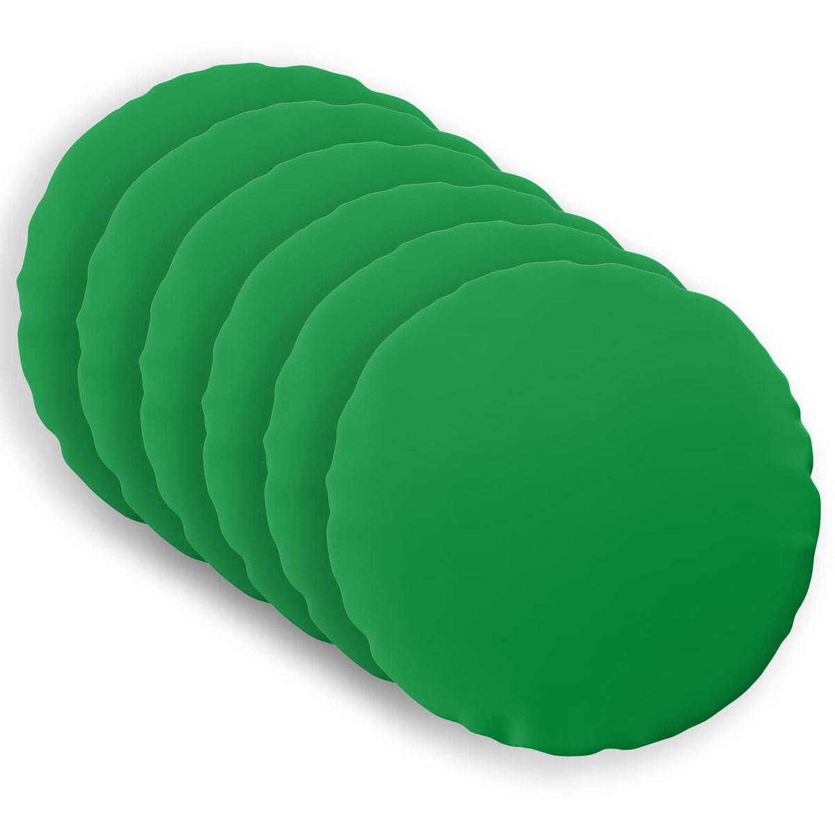 Kussensloop 6 pcs HEERLEN Groen Ø 50 cm Polyester